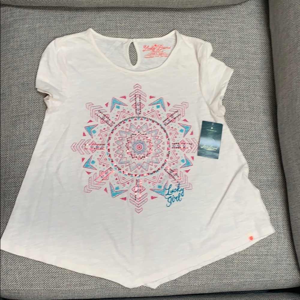 Lucky brand girls t-shirt
